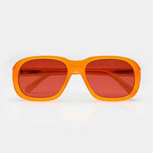 Mazamio Delon Sunglasses - Light Orange with Orange Tint