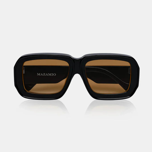 Mazamio Sunglasses - Black with Brown Tint