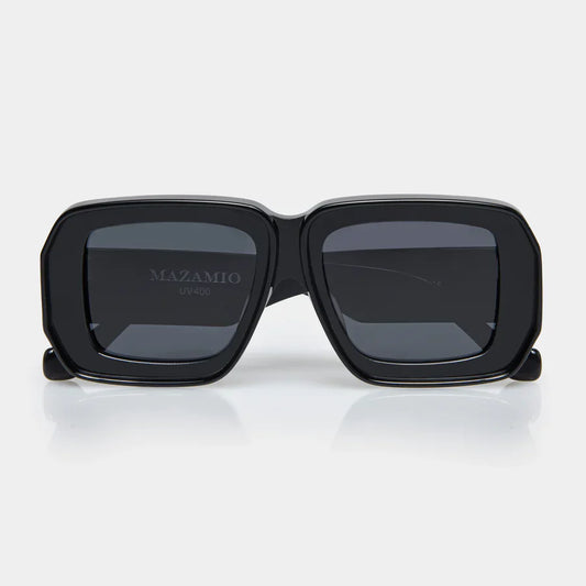 Mazamio Sunglasses - Black with Dark Grey Tint