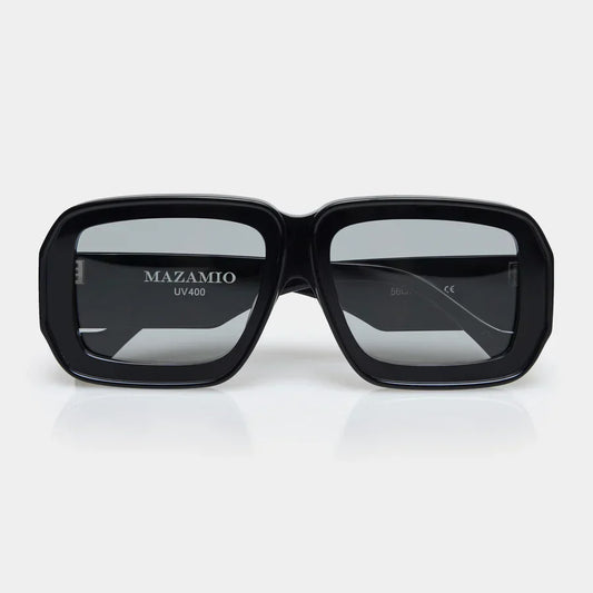 Mazamio Sunglasses - Black with Light Grey Tint