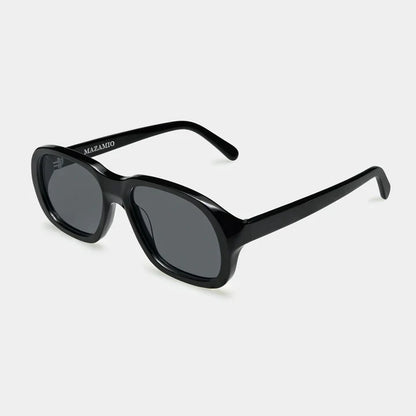 Mazamio Delon Sunglasses - Black with Dark Grey Tint