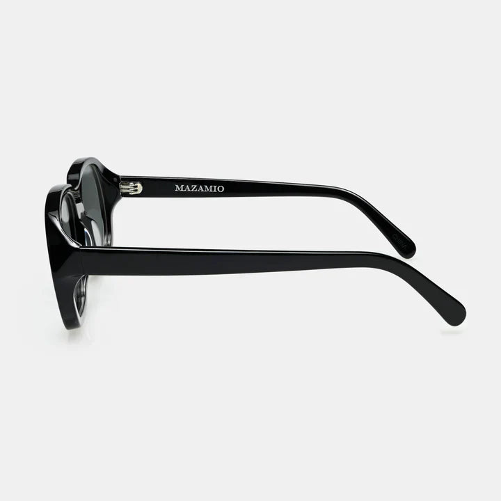 Mazamio Delon Sunglasses - Black with Light Grey Tint