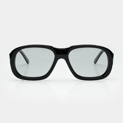 Mazamio Delon Sunglasses - Black with Light Grey Tint