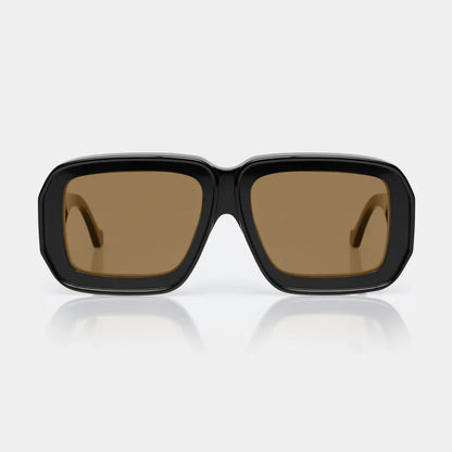 Mazamio Sunglasses - Black with Brown Tint